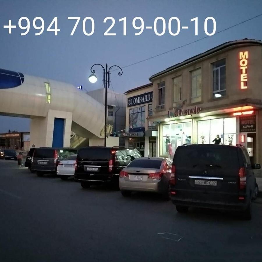 Quba Alfa-M Motel Exterior foto